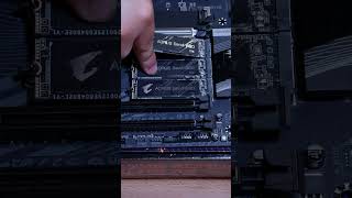 Z790 AORUS ELITE AX come with M2 EZLatch and PCIe EZLatch for smooth DIY experiences shorts [upl. by Enelrats]