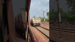 Dangerous 130 kmph VandeBharat  Swarna Shatabdi  Superfast trains near Ghaziabad junction train [upl. by Harwilll]