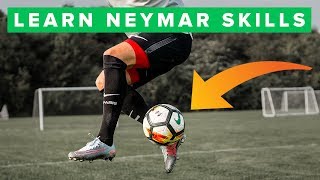 TOP 5 Neymar football skills [upl. by Sumahs916]