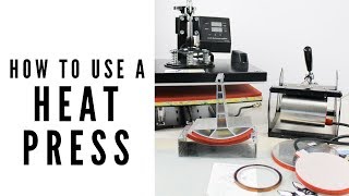 How to Use a Heat Press COZ 5 in 1 [upl. by Neerbas]