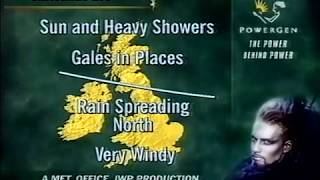 ITV National Weather Intro 19992001  Norwin Wind [upl. by Nnaitsirhc]