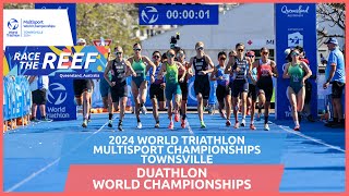 Race Highlights  2024 World Duathlon Championships  Elite amp U23 Womens Race [upl. by Nilecoj]