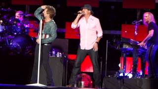 Old Time Rock n Roll  Bon Jovi and Kid Rock in Sydney Australia December 2013 [upl. by Llebyram]