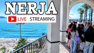 NERJA Spain live amazing day  costa del sol Andalusia [upl. by Ansel]