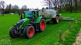 Mest injecteren  Mest 2024  Fendt 718 met Joskin ton  Varkensbedrijf Aerts [upl. by Christian474]