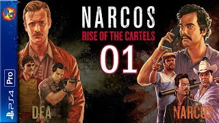 Lets Play Narcos Rise of the Cartels  PS4 Pro Console DEA Gameplay Episode 1 PJ [upl. by Neelon321]