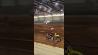 Arenacross Beginner Class dirtbike mx youtube [upl. by Suiratnod]