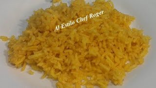 El truco para hacer ARROZ AMARILLO perfecto como hacer arroz amarillo Receta 320 [upl. by Lolande]