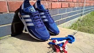 Adidas LA Trainer OG unboxing amp on foot [upl. by Atsillak]