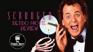 SCROOGED 1988 RETRO MOVIE REVIEW [upl. by Yaner]