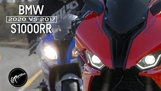 2020 S1000RR vs 2017 S1000RR rider review [upl. by Curzon]