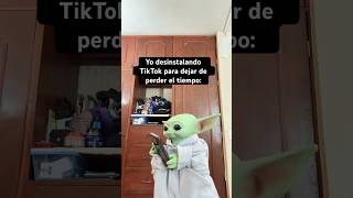 No puedo escapar jaja 😩 humor meme babyyoda apps [upl. by Akiemat]