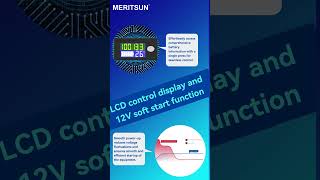 MeritSun 12V24V Lithium Battery Specifications [upl. by Gurney]