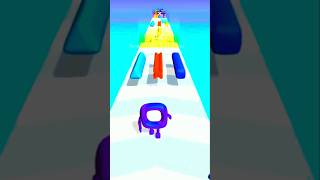 Mild Pink Blob Shuffle 3D 👀 Boss Level Up 😊 viral ytshort funny gameapp fungame [upl. by Yttik]