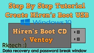 How to Download amp Install Hiren HBCD boot  How To Download Hirens Boot CD PE x64 Windows 10 Hindi [upl. by Charles831]