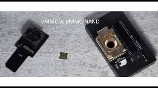 eMMC vs NAND data recovery comparison [upl. by Aneladdam]