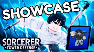 Toji Showcase in Sorcerer Tower Defense  Sorcerer Killer [upl. by Oizirbaf]