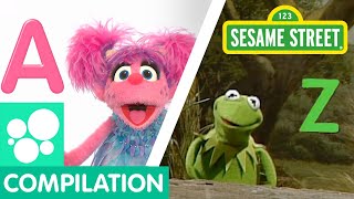 Sesame Street Alphabet Songs Compilation  Learn the ABCs [upl. by Nesnar]