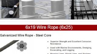 6x19 Wire Rope [upl. by Roderic]