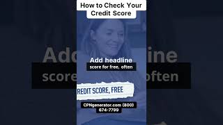 How to Check Your Credit Score [upl. by Htebazila930]