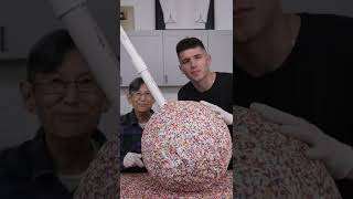 Largest cake pop  4424 kg made by Nick DiGiovanni and Lynja Shorts [upl. by Nalac302]