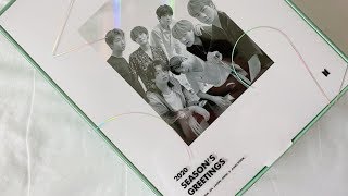 BTS Seasons Greetings 2020 Unboxing  KRAPSYK [upl. by Raseta]