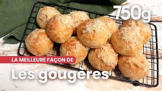 La meilleure façon de réussir les gougères  750g [upl. by Jagir]