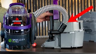 How to Change the Hose on a Bissell Spotclean Pet Pro [upl. by Laurianne437]