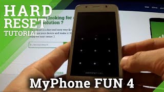 Hard Reset myPhone FUN 4  remove pattern and password [upl. by Kabob510]