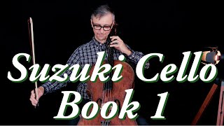 Suzuki Cello Book 1  ALL Songs List in 3 Minutes [upl. by Mirisola]