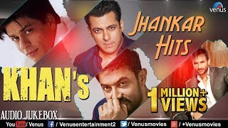 KHANS  Jhankar Hits  90s Romantic Love Songs  Jhankar Beats Songs  JUKEBOX  Hindi Love Songs [upl. by Nosnaj]