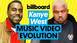 Kanye West Music Video Evolution Through the Wire to Fade  Billboard [upl. by Ewen723]