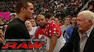 Randy Orton Confronts Harley Race Spits on his Face RAW Apr 262004 [upl. by Pail]