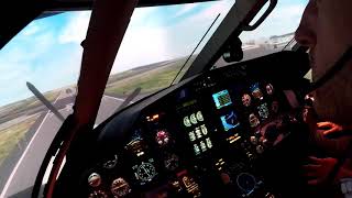 LevelD full motion sim Pilatus PC12 Emergencies training [upl. by Bouchard]