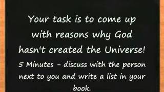 The causation cosmological argument for RS Gcse Short Course [upl. by Anstus]