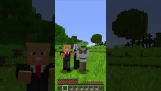 Try Not To Laugh MEME MOD in Minecraft shorts [upl. by Alegnaoj467]