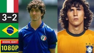 Italy 3 x 2 Brazil Zico Paolo Rossi Socrates ● 1982 World Cup Extended Goals amp Highlights HD [upl. by Vish]