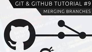 Git amp GitHub Tutorial for Beginners 9  Merging Branches amp conflicts [upl. by Lobel]