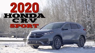 2020 Honda CRV Sport  Review [upl. by Asilim]