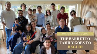 THE BARRETTO FAMILY GOES TO BAGUIO  Marjorie Barretto [upl. by Snowber250]