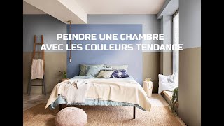 Peindre une chambre avec les couleurs tendance [upl. by Airasor]