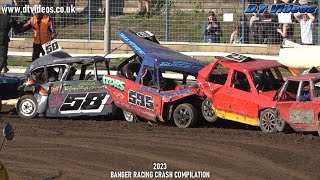 Banger Racing Crash Compilation 2023  DT Videos [upl. by Yasnyl896]