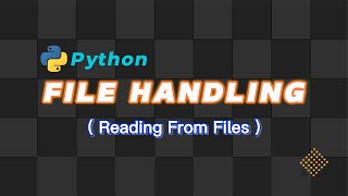 Python File Handling Reading From Files In Under 10 MINUTES 🤯 [upl. by Odama]