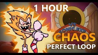 Chaos 1 HOUR Perfect Loop  Vs Sonicexe V2 NEW UPDATE  Friday Night Funkin [upl. by Cornew]