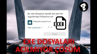 windows 10 exe dosyaları açılmıyor çözüm [upl. by Atnoed669]