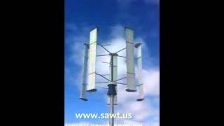 10kw vertical axis wind turbine [upl. by Lleral]