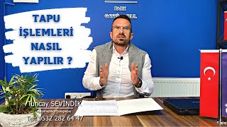 TAPU İŞLEMLERİ NASIL YAPILIR  RAİÇ DEĞER NEDİR  Basit ve anlaşılır anlatımla bu videoda [upl. by Nedyaj]