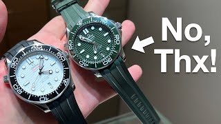 The New 2022 OMEGA Green Seamaster Diver 300m Is Great But I Won’t Be Buying One Honest Review [upl. by Oleg]