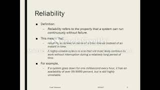 Fault Tolerance in Distributed Systems [upl. by Eustache]