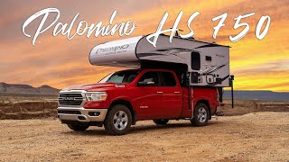 2020 PALOMINO HS750 TRUCK CAMPER REVIEWWALKTHROUGH [upl. by Scholem138]